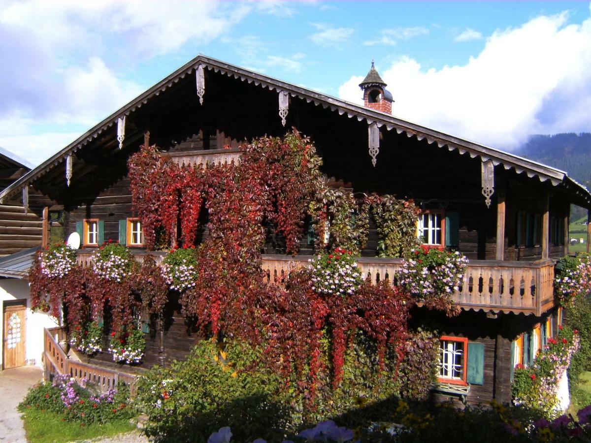 Villa Vordersattlegghofhuette Hüttau Esterno foto